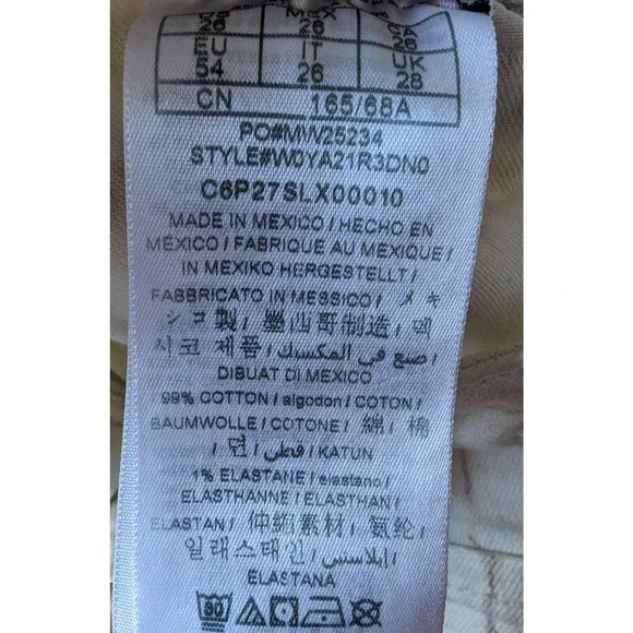 Guess Marble Print Mom Jeans Size 26 - Picture 15 of 16